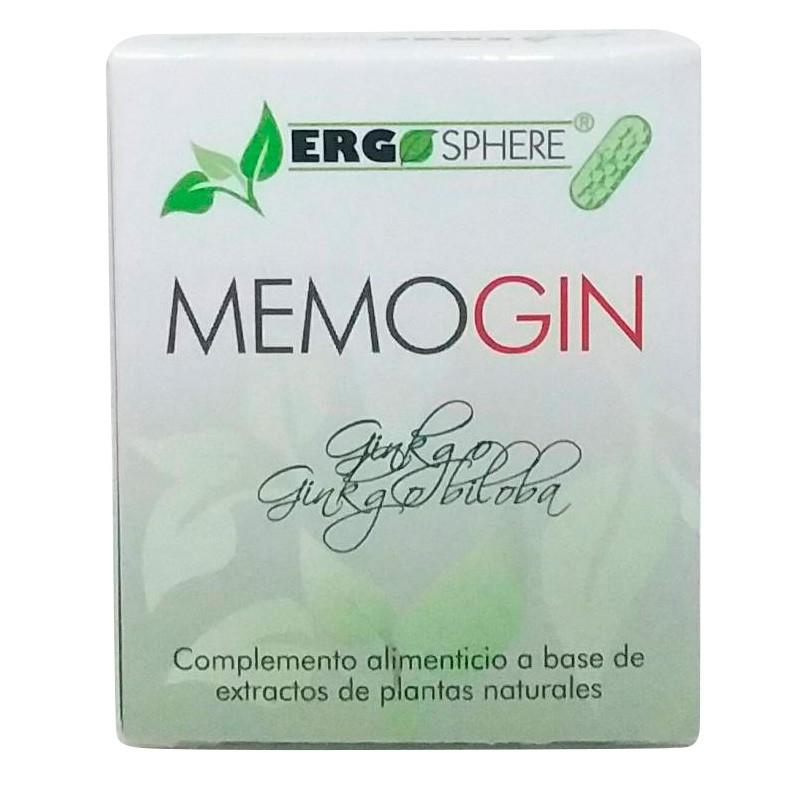 Imagen de Ergonat Memogin ginkgo biloba 45 cápsulas