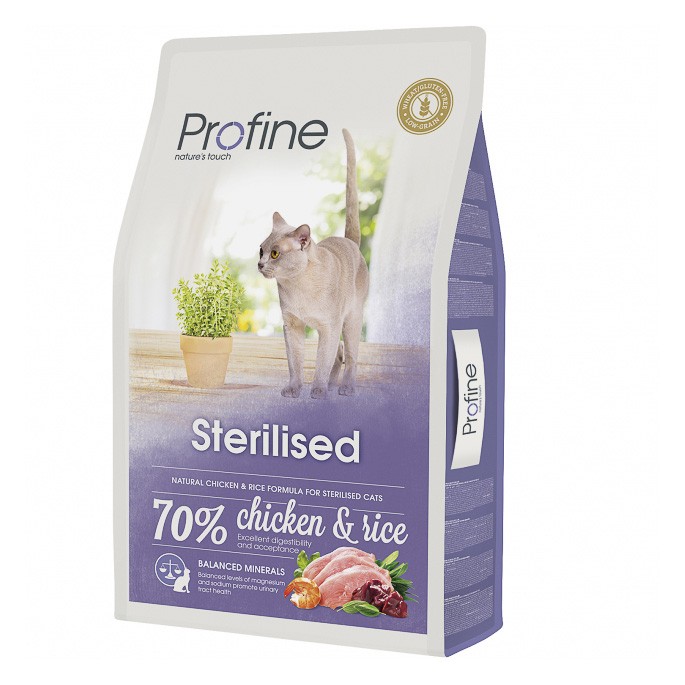 Imagen de Profine Cat Sterilised pienso para gatos esterilizados 10kg