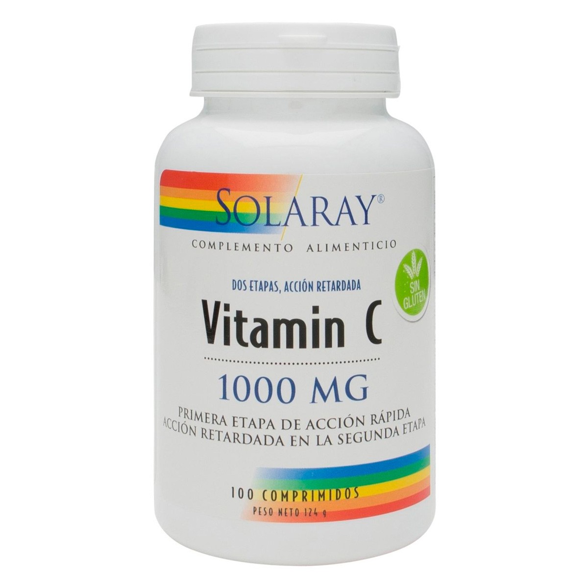 Imagen de Solaray Vitamina c 1000mg 100 tabletas