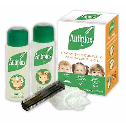 Imagen de Antipiox pack loción+champú+lendrera