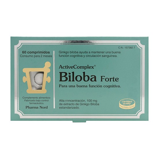 Imagen de ACTIVE COMPLEX BILOBA FORTE 60 COMP