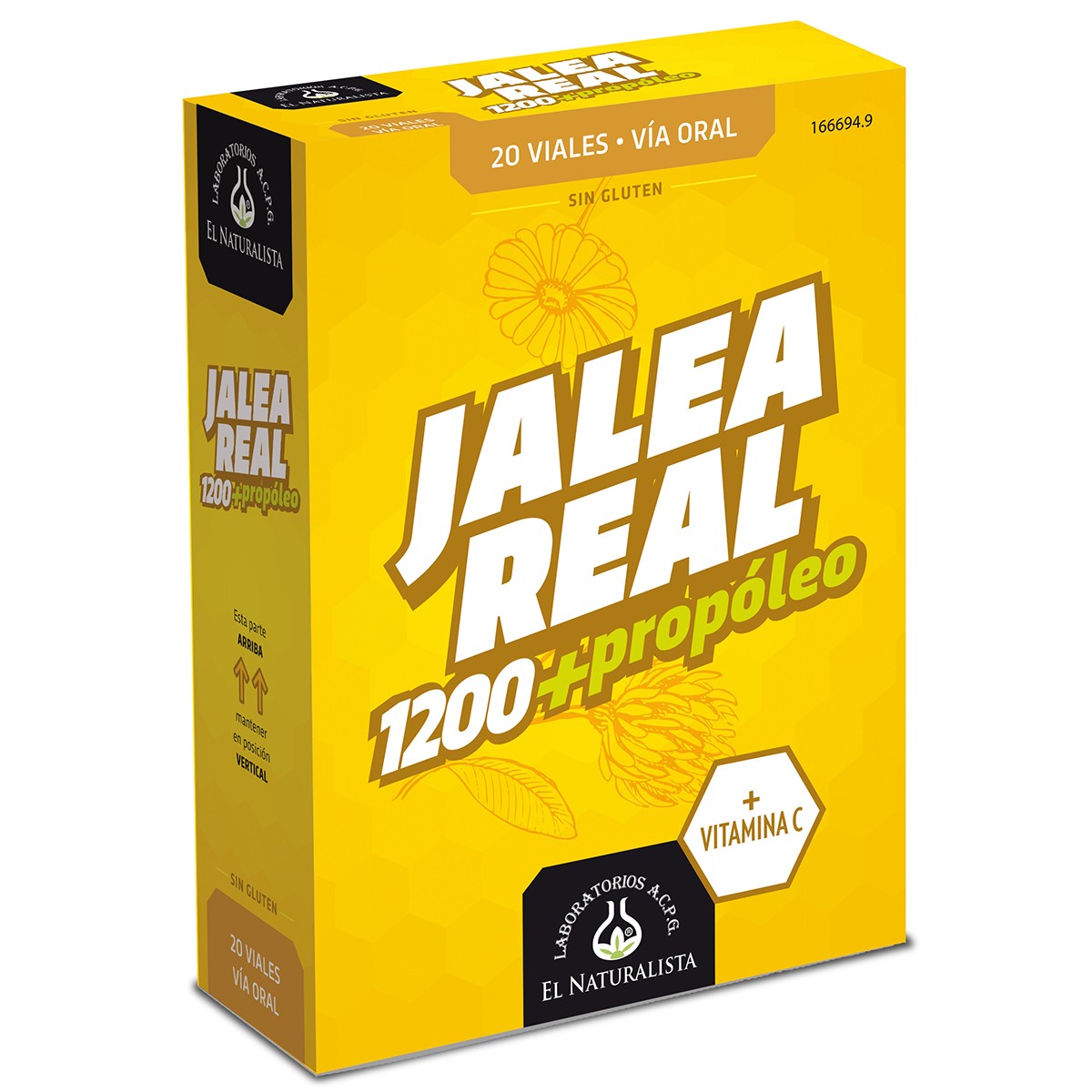 Imagen de EL NATURALISTA JALEA REAL+PROPOLEO 20VIA