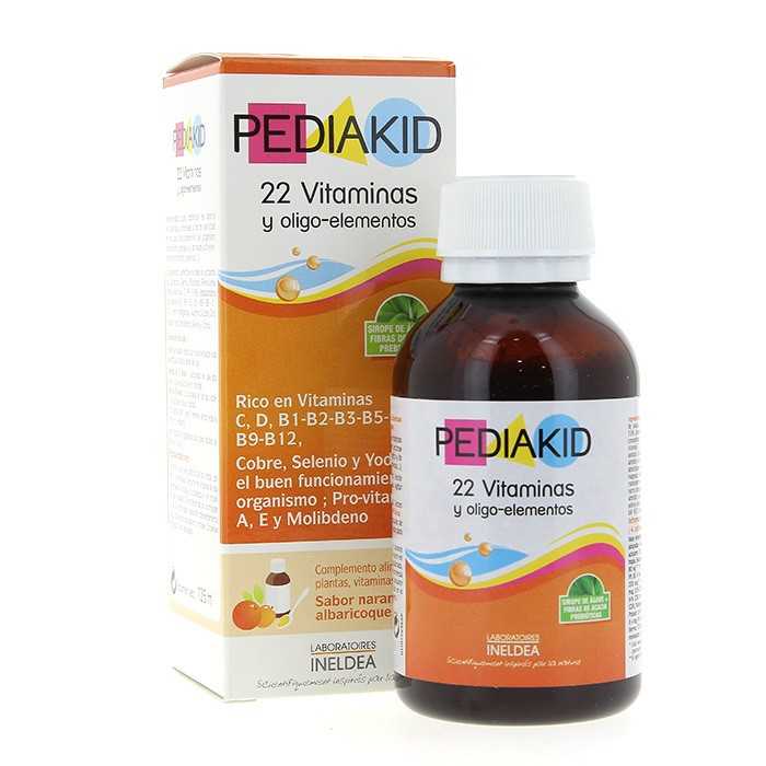 Imagen de PEDIAKID 22 VIT + OLIGOELEMENTOS 125 ML