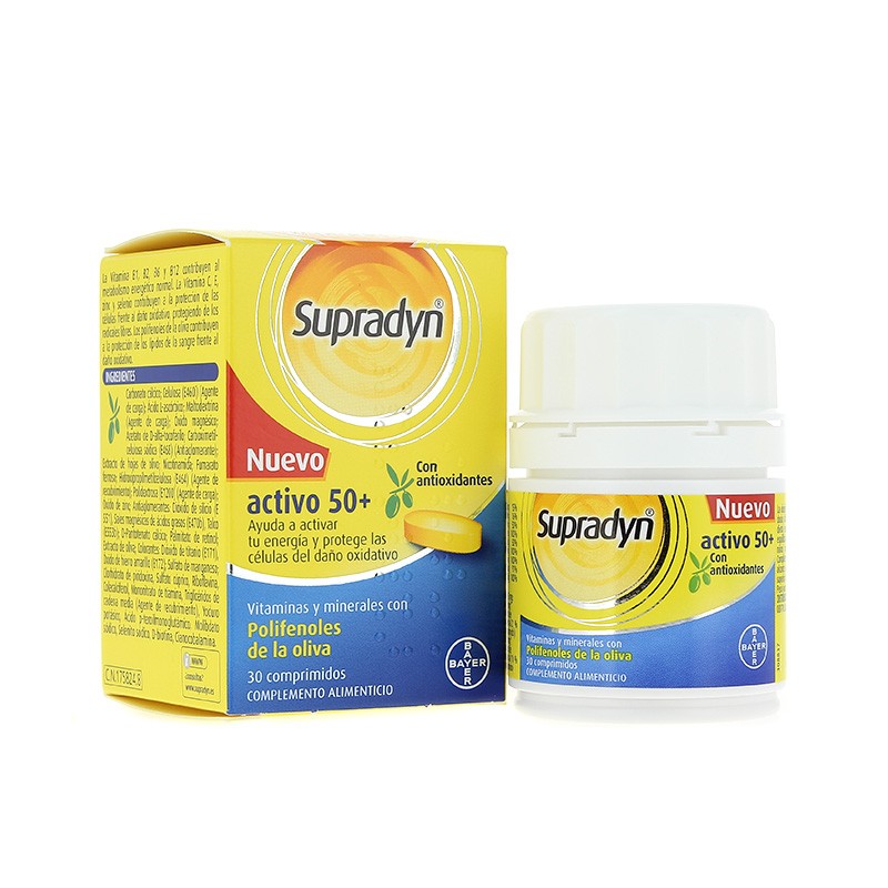 Imagen de SUPRADYN VITAL 50+ ANTIOX 30 COMPRIMIDOS