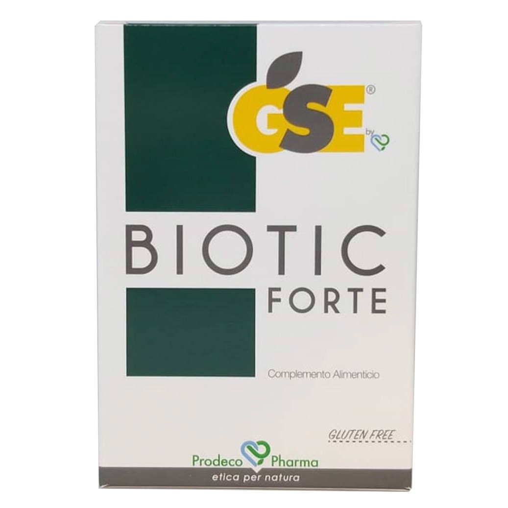 Imagen de Prodeco Pharma GSE Biotic Forte con equinácea para la microbiota del organismo 24 tabletas