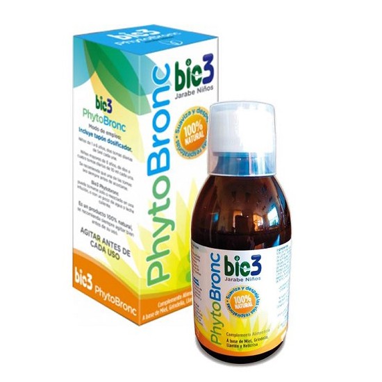 Imagen de Bie3 phytobronc jarabe niños 210g