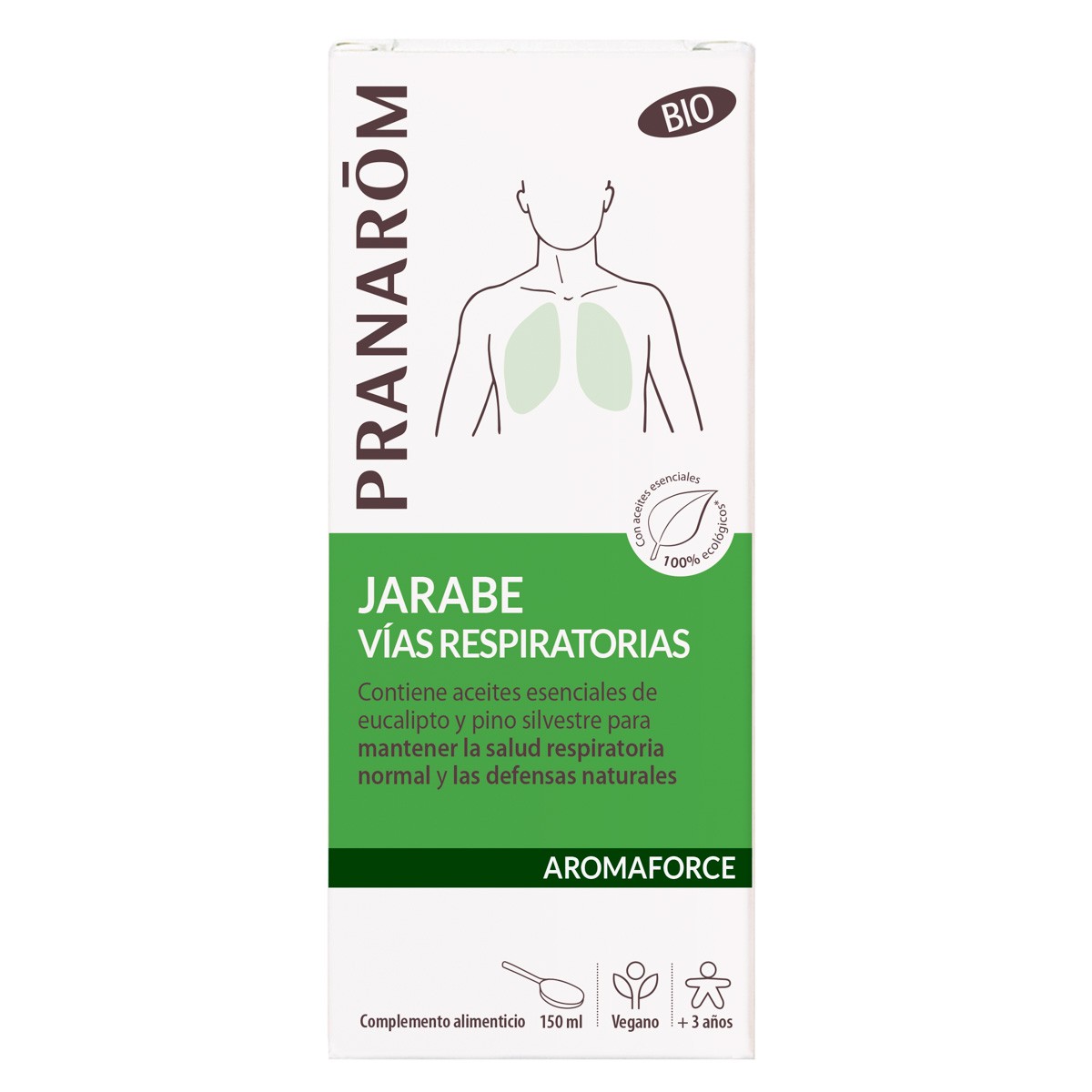 Imagen de Aromaforce jarabe vias respira bio 150 ml