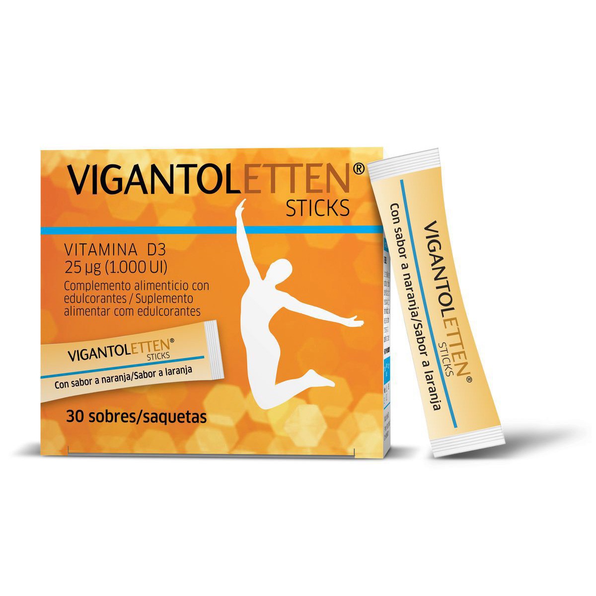 Imagen de Vigantoletten 30 sticks sabor naranja