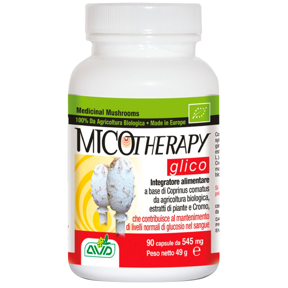 Imagen de Micoteraphy glico 545 mg 90 capsulas avd