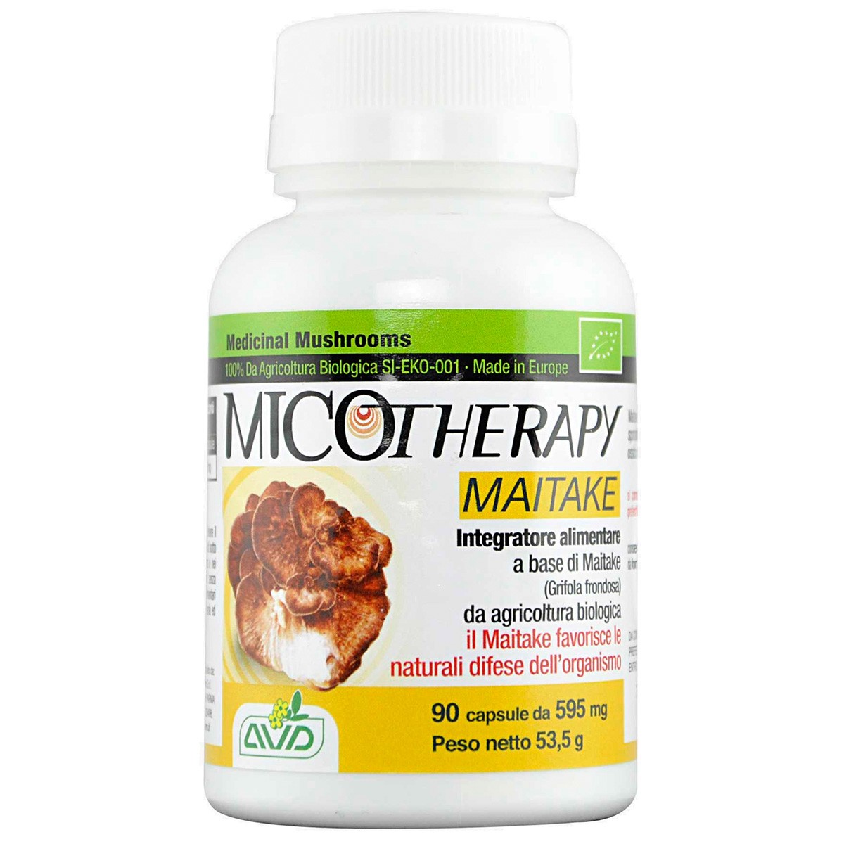 Imagen de Micoteraphy maitake 595 mg 90 capsulas avd