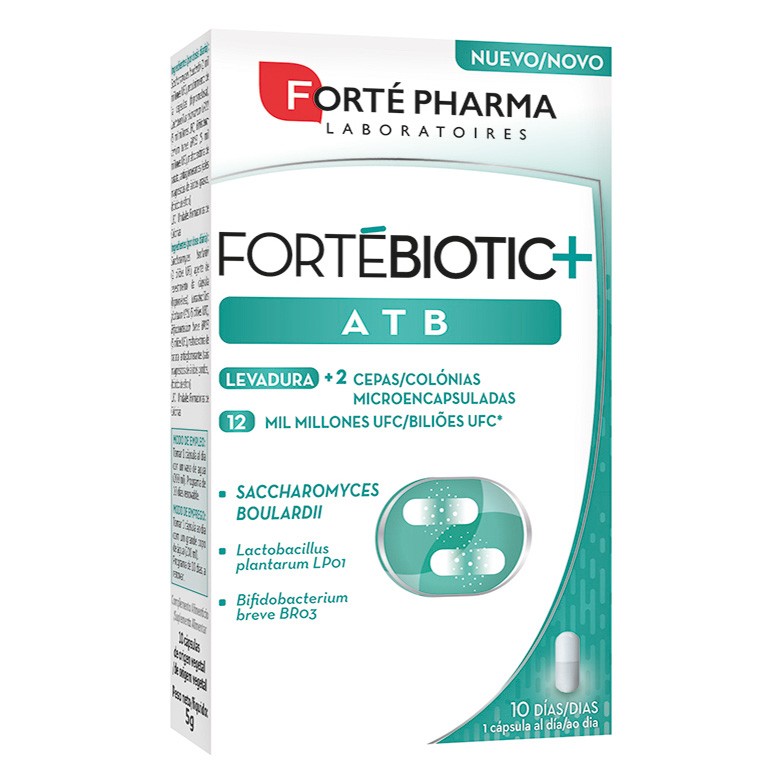 Imagen de Forte pharma fortebiotic+ atb 10 capsulas