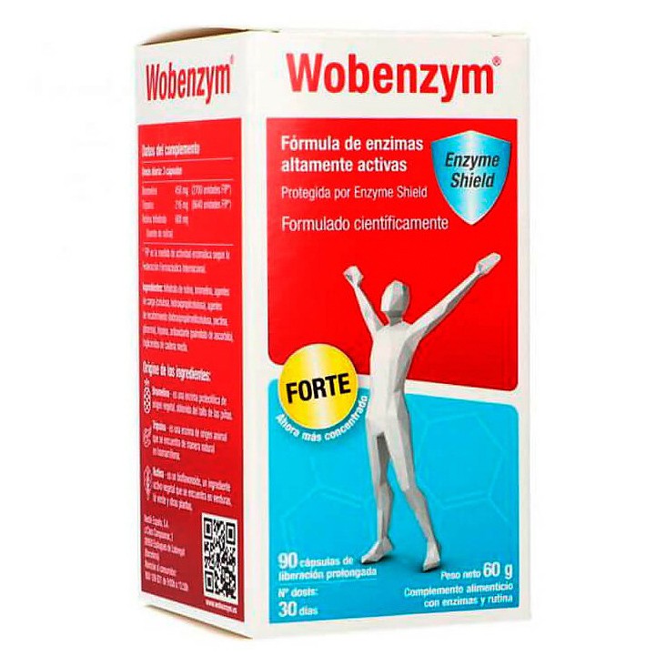 Imagen de Wobenzym classic 90 cápsulas