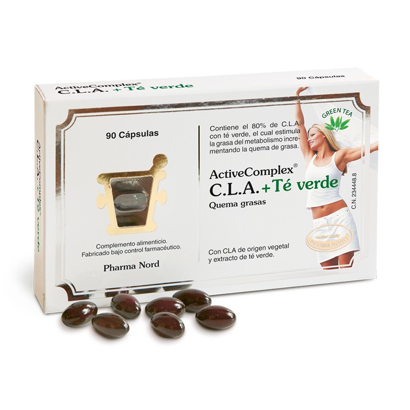 Imagen de ACTIVE COMPLEX CLA+TE VERDE 90 CAPSULAS