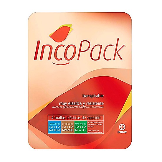 Imagen de INCOPACK BRAGA ELASTICA T/MAXI 4UND.